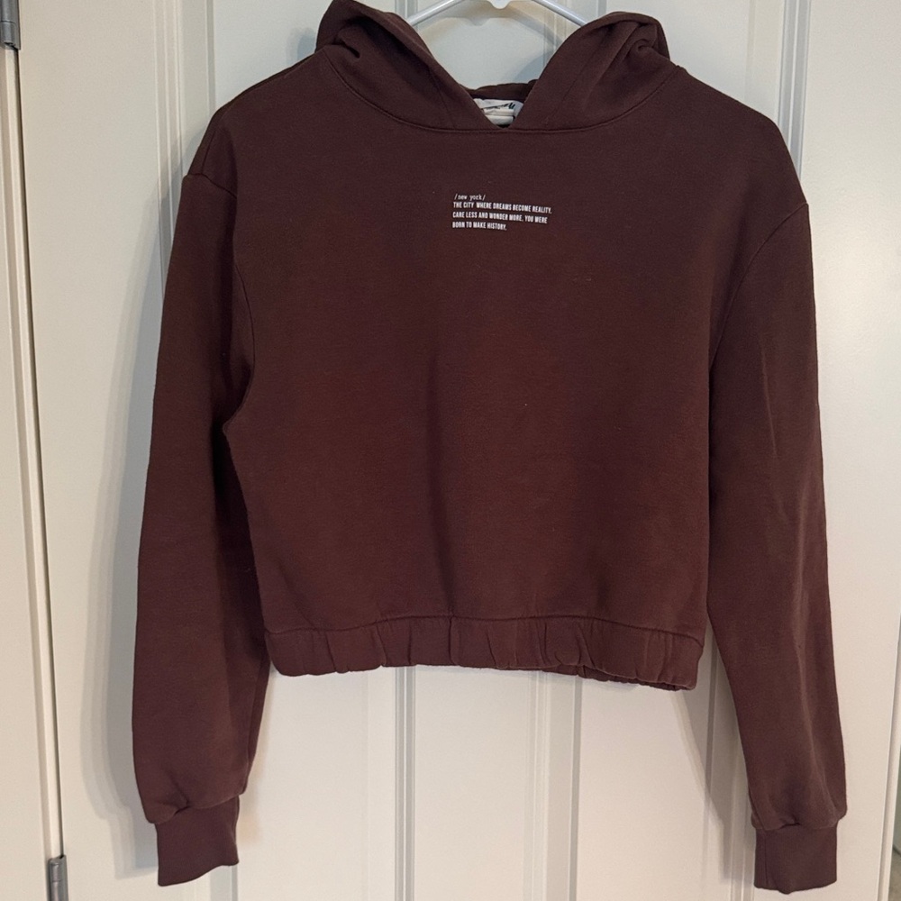 H&M Chocolate Brown Kids Hoodie